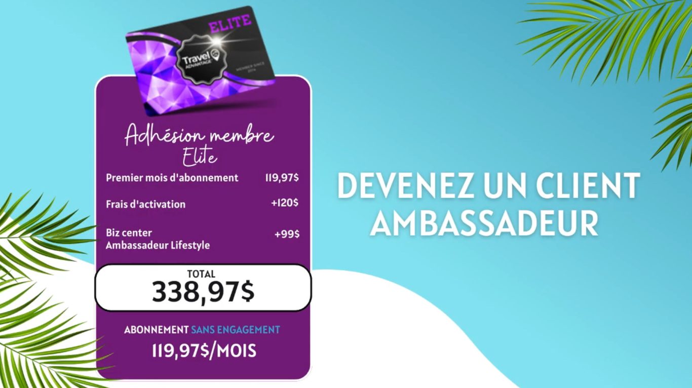 tarif ambassadeur MWR Life